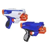 Nerf E4843EU5 Schaumstoff-Blaster NER Elite Quadrant, 2 Stück