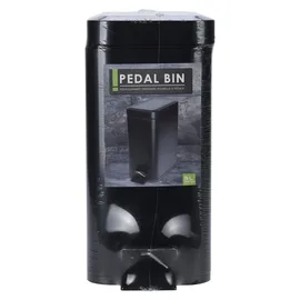 Mojawo Metall Mülleimer 5 l Schwarz