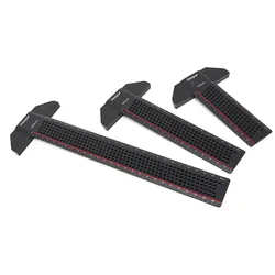 Professionelle T-Lineale aus Aluminium von Dasqua mit präziser Lochmarkierung