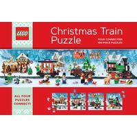 Chronicle Books Lego Christmas Train Puzzle:
