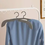 vidaXL Ausziehbare Kleiderbügel 5 Stk. Grau