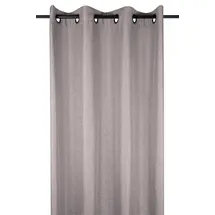 Stof LOVELY CASA r68538002 Bea Ösenschal Polyester Taupe 260 x 140 cm