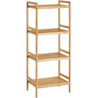 Songmics Bücherregal 45 x 31,5 x 111 cm Beige