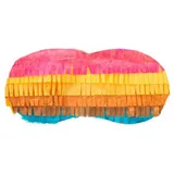 Funny Fashion Pinata Pinata Maske gestreift