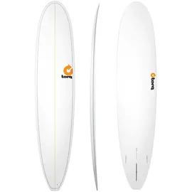 Torq Surfboard Epoxy TET 9,0 Longboard Pinlines weiß