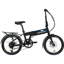 Grundig E-Faltrad 20 Zoll RH 30 cm Unisex schwarz