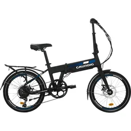 Grundig E-Faltrad 20 Zoll RH 30 cm Unisex schwarz