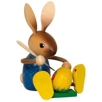 Kuhnert - Osterdekoration/Osterhase - Kuhnert Hasenmaler mit Ei, aus