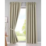 Gardinenbox VORHANG 2ER SET NEWYORK HxB 245x140 cm Beige