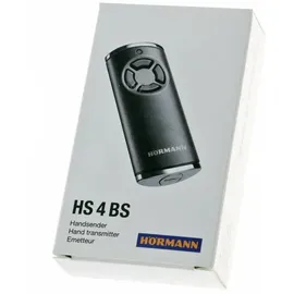 Hörmann Handsender HS4 868 MHz BiSecur 4 Tasten schwarz Garagentor Fernbedienung