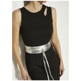 LASCANA Taillengürtel Damen silberfarben Gr.M