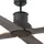 AKUNADECOR Winche 130 cm Deckenventilator schwarz/braun inkl. Fernbedienung