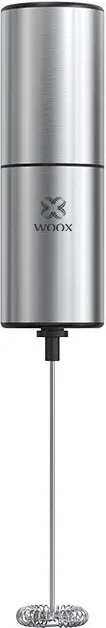 WOOX Batteriebetriebener Reise-Kaffeesteamer/Milchaufschäumer/Getränke-Mixer