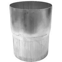 Sarei Fallrohrverbinder NW 80 Alu Natur