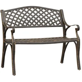 vidaXL Gartenbank 102 x 50 x 83 cm Braun