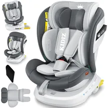Kidiz Autokindersitz mit Isofix anthrazit