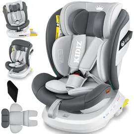 Kidiz Autokindersitz mit Isofix anthrazit