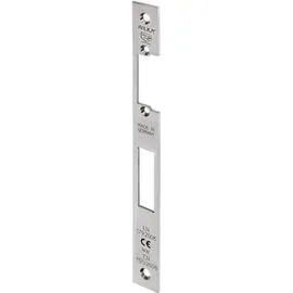 wilka schließtechnik gmbh P672 Schließblech Edelstahl Matt 24x243 mm