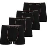 Normani Boxershorts unifarben rosa S 4er Pack