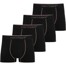 Normani Boxershorts unifarben rosa S 4er Pack