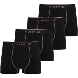 Normani Boxershorts unifarben rosa S 4er Pack