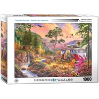 EuroGraphics 6000-5866 VW Campers Paradise by Bigelow Puzzle, Mehrfarbig