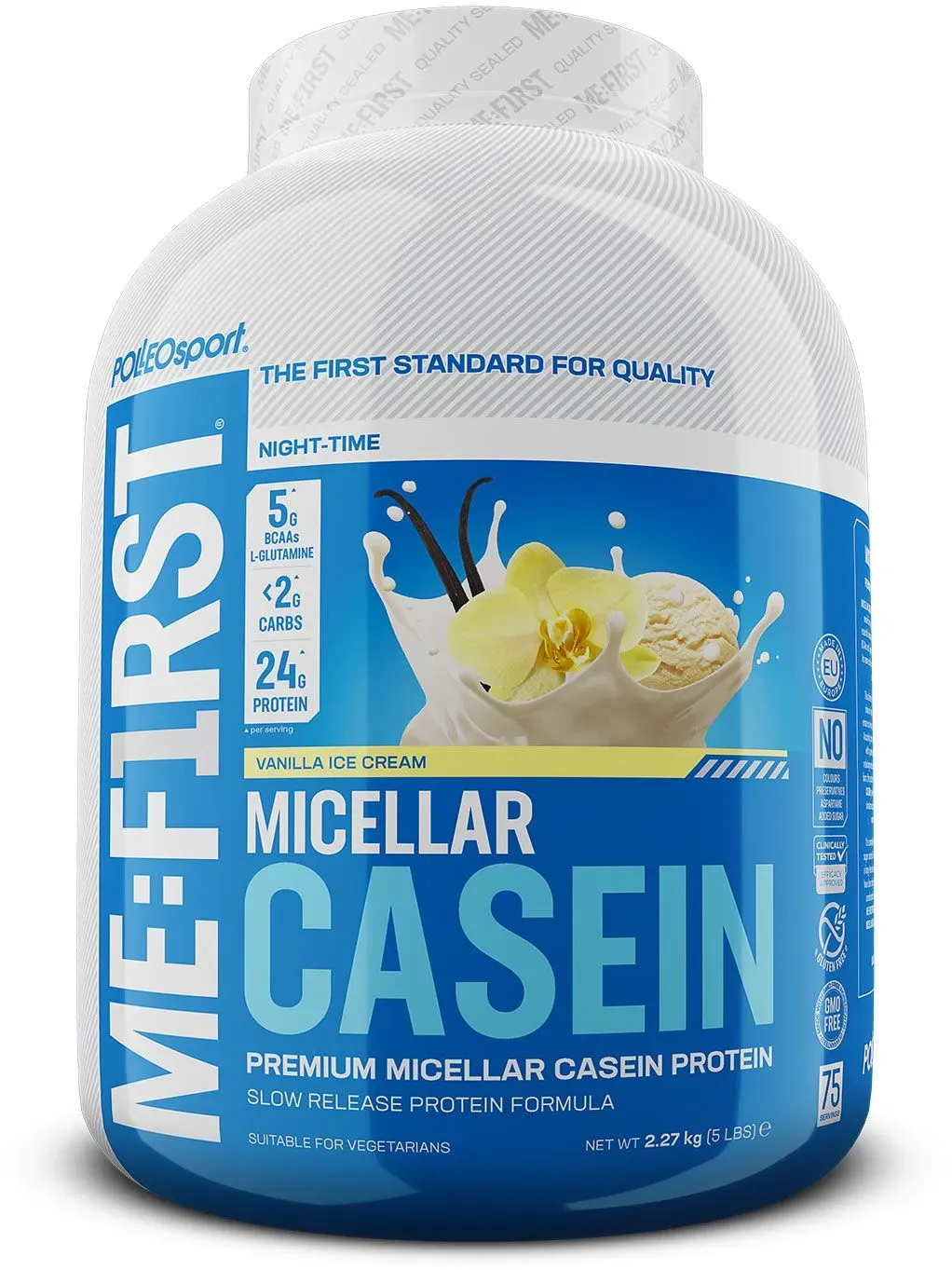 Polleo Me:First Micellar Casein Pulver 2,27 kg