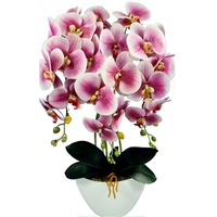 Kunstblume Orchidee, damich, Höhe 60 cm, Künstliche Orchidee 60 cm rosa