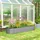 Outsunny Hochbeet 195 x 62 x 30 cm Silber
