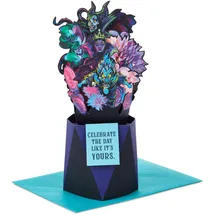 hallmark Paper Wonder Disney Villains Valentinstag Pop Up Karte (Celebrate) für Geburtstage, Halloween, Abschlussfeiern, Glückwünsche