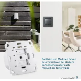 eQ-3 Homematic IP Rollladenaktor für Markenschalter - Unterputz HmIP-BROLL