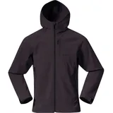 Bergans Herren Vaagaa Softshell Hoodie Jacke (Größe XL, schwarz)