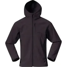 Bergans Herren Vaagaa Softshell Hoodie Jacke (Größe XL, schwarz)