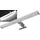 ChiliTec Banho 400 8 W 400 lm 4000 K Silber 40 cm