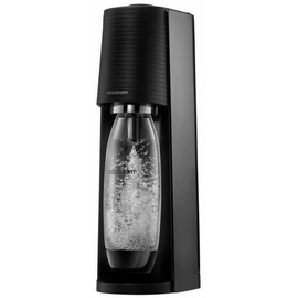 Sodastream Terra black + 3 PET-Flaschen 1 l + Zylinder