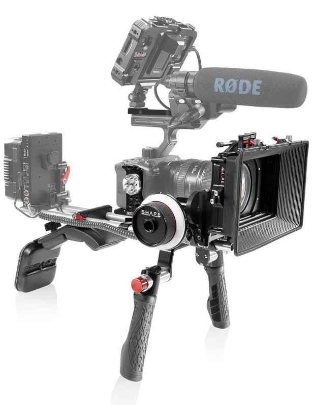 SHAPE Sony FX3 / FX30 Shoulder Mount Matte Box Follow Focus