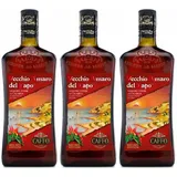 Caffo Vecchio Amaro Del Capo Red Hot Edit. 3er Set Kräuterlikör Alk. 35% 3x700ml