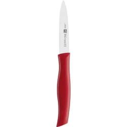 Twin Grip Gemüse- und Obstmesser 9 cm rot