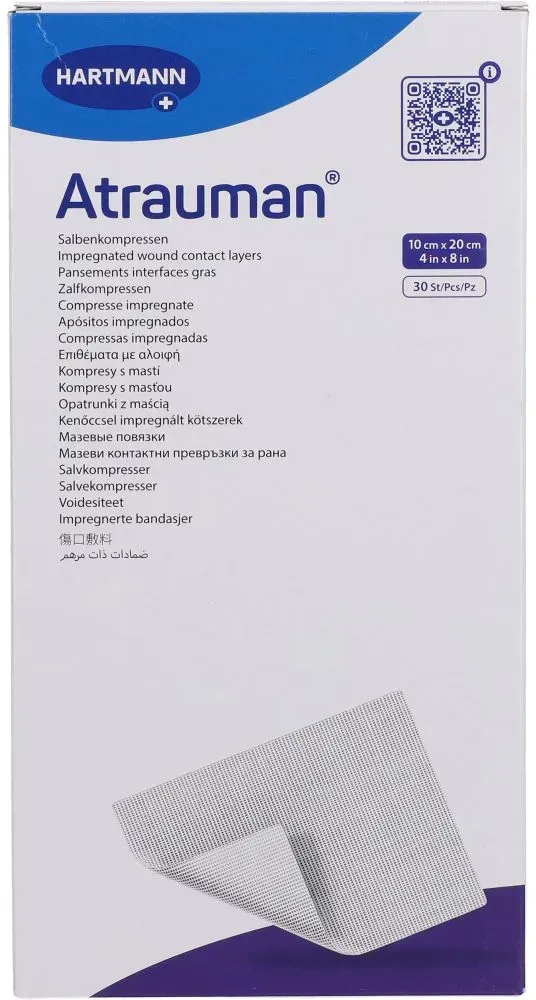 ATRAUMAN 10x20 cm steril Kompressen 30 St