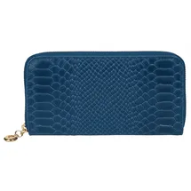 Samantha look Geldbörse Damen Portemonnaie blau
