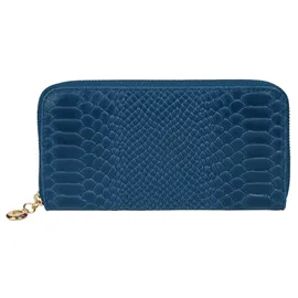 Samantha look Geldbörse Damen Portemonnaie blau