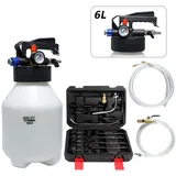 CCLIFE Ölabsaugpumpe Druckluft 6L/10L Schwarz