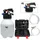 CCLIFE Ölabsaugpumpe Druckluft 6L/10L Schwarz