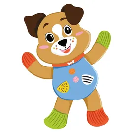 CLEMENTONI Baby for You Hund 30 cm Mehrfarbig