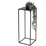 DanDiBo Ambiente Blumenhocker 70 x 28 x 28 cm Schwarz