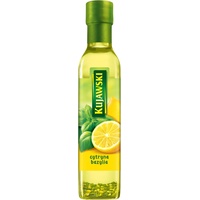Kujawski Rapsöl aus erster Pressung mit Zitrone und Basilikum 250 ml