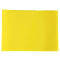 HERMA Heftumschlag PLUS quer transparent gelb Kunststoff DIN A5 quer