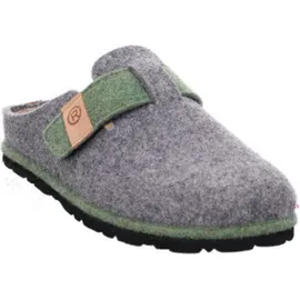 ROHDE Damen Pantoffel Filz Hausschuh Klettverschluss Wechselfußbett D.Meran 6812, Größe:40 EU