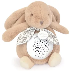 DOUDOU Nachtlicht Sterne&Musik, Hase beige 19cm