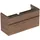 Geberit Waschtischunterschrank 2 Schubladen 118,4 x 61,7 x 47 cm Nussbaum hickory